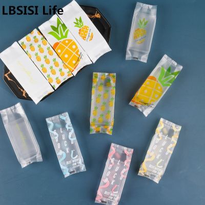 LBSISI Life 100ชิ้น Pinesuitable สำหรับเค้ก Apple ถุงพลาสติกช็อคโกแลตของหวานคุกกี้ลูกอมตังเมสำหรับห่อวันเกิดงานเลี้ยงสมรส