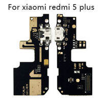 พอร์ตชาร์จ USB Charger Board Flex Cable สำหรับ Xiaomi Redmi 5 Plus Dock Plug Connector พร้อมสายไมโครโฟน Flex-harjea4397887