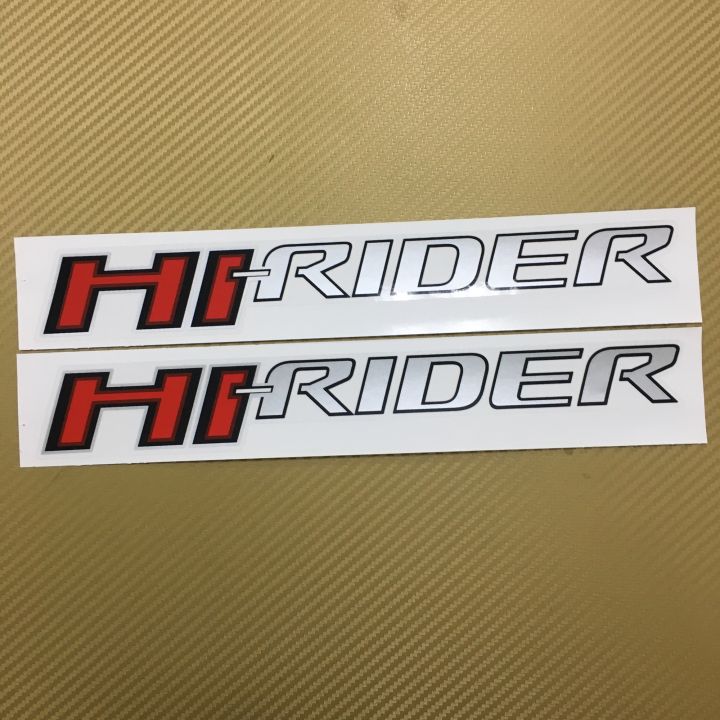 สติ๊กเกอร์-hi-rider-ติดข้างท้ายกระบะ-ford-raniger-ปี-2012-สีบรอน-ราคาต่อคู่