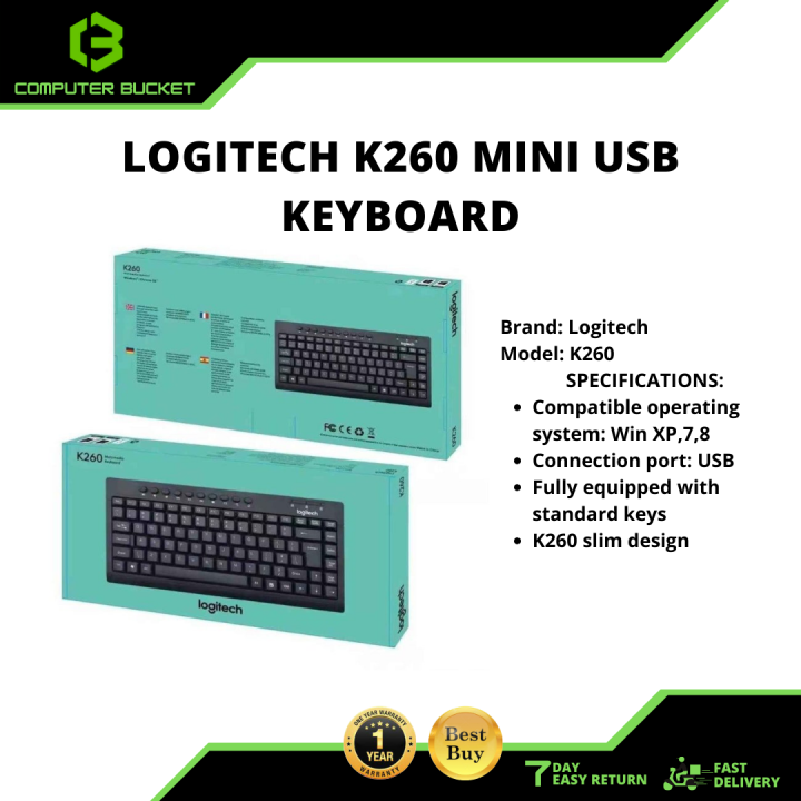 Logitech K260 Mini Usb Keyboard Lazada Ph