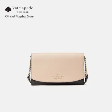 Kate Spade New York Cream & Pink Floral North South Leather Staci Crossbody, Best Price and Reviews