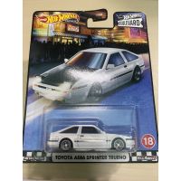 Hotwheels Premium BOULEVARD Toyota AE86 Sprinter Trueno