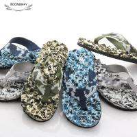 Men Women Camouflage Flip Flops Couple Slippers Shoes Sandals Slipper Indooroutdoor Casual Ladies Non-Slip Beach Shoes Sandales