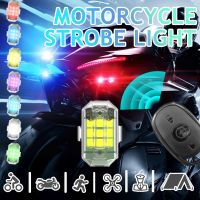 【LZ】♠  Motocicleta Strobe Light lâmpada de advertência para bicicletas Drones modificados controle remoto de aeronaves luzes piscando USB recarregável M3