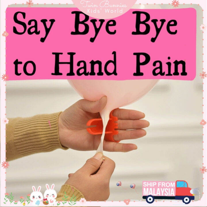 easiest way to tie a balloon knot