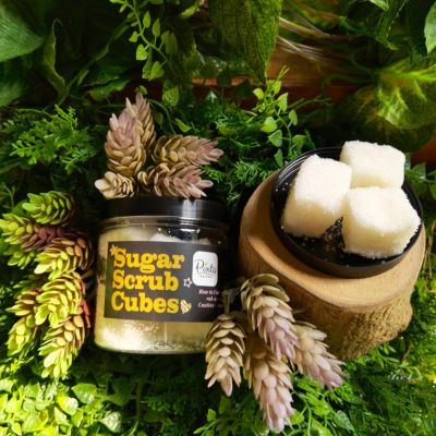 Pinto Natural Sugar Body Scrub with Soap สบู่สครับน้ำตาลขัดผิว เผยผิวใส หอมติดผิวยาวนาน