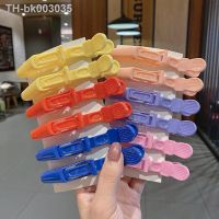 ◕♞ 6 Pcs/set Colorful Hair Sectioning Clip Clamp Hair Grip Hairdressing Salon Tool Professional Alligator Hair Clip for Women