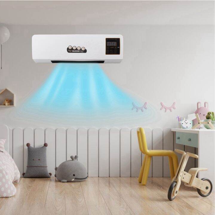 Electric Heater Air Conditioner 2 in 1 Wide Coverage Wall Heater and