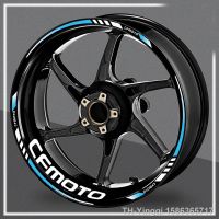 【hot】☃  Motorcycle Sticker 17″ Rim Decal Tape Accessories CFMoto 150NK 250SR 300NK 300SR 400NK 400GT 650NK 650GT 650MT