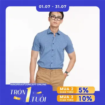 Áo Sơ mi nam Slimfit dài tay Belluni chất Bamboo chống nhăn