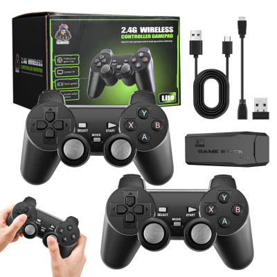 Wireless Retro Game Console, Video Game Console Built-in 5000+/10000+ Classic Games, TV 4K High Definition HDMI Output, Great Gift for Adults and Kids