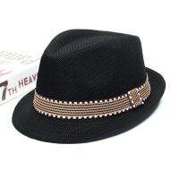 New Kids Short Brim Top Hats Summer British Retro Jazz Hat Sun Beach Accessories Sombreros De Sol For Girl Boy Chapeau Paille