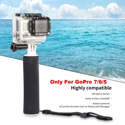 HONGDAK Waterproof Floating Hand Grip For Gopro Hero 8 7 6 5 Handle Mount Float For Gopro Action Camera Accessory