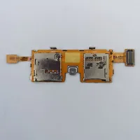 ต้นฉบับสําหรับ Samsung Galaxy Note Pro 12.2 P905 4G รุ่น Micro SD SIM Card Reader Tray Holder Slot Flex Cable Replacement Parts