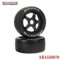 ARRMA ชิ้นส่วนแท้2ชิ้นยาง ARA550070สีเงิน17มม. Hex 5ก้าน