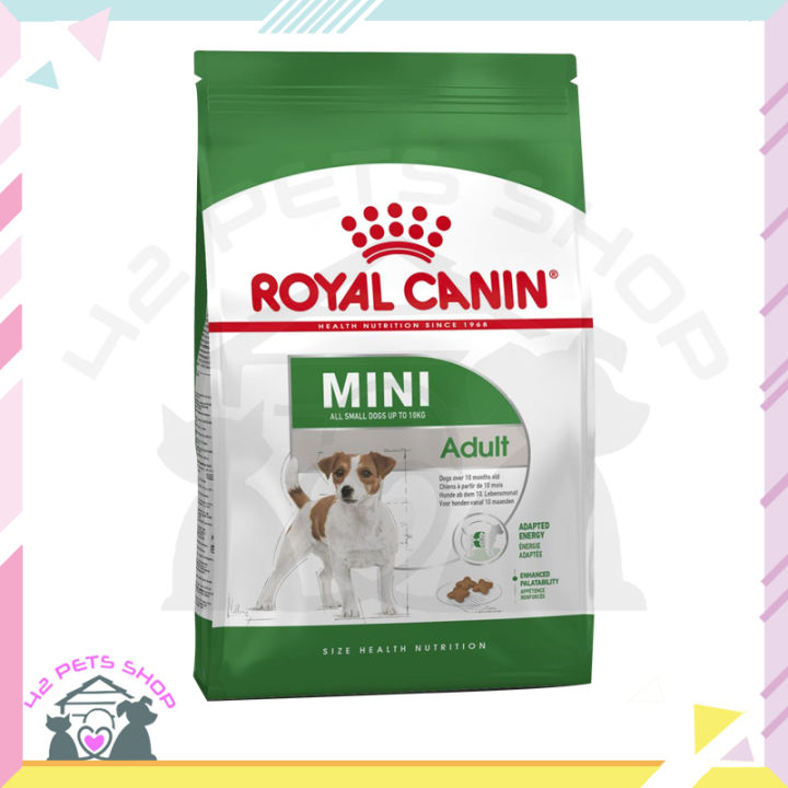 42pets-royal-canin-800-g-โรยัล-คานิน-อาหารเม็ด-อาหารสุนัข-สุนัขพันธุ์เล็ก-สุนัขโตพันธุ์เล็ก-mini-adult-ลูกสุนัขพันธุ์เล็ก-puppy-mini-เกรดพรีเมี่ยม