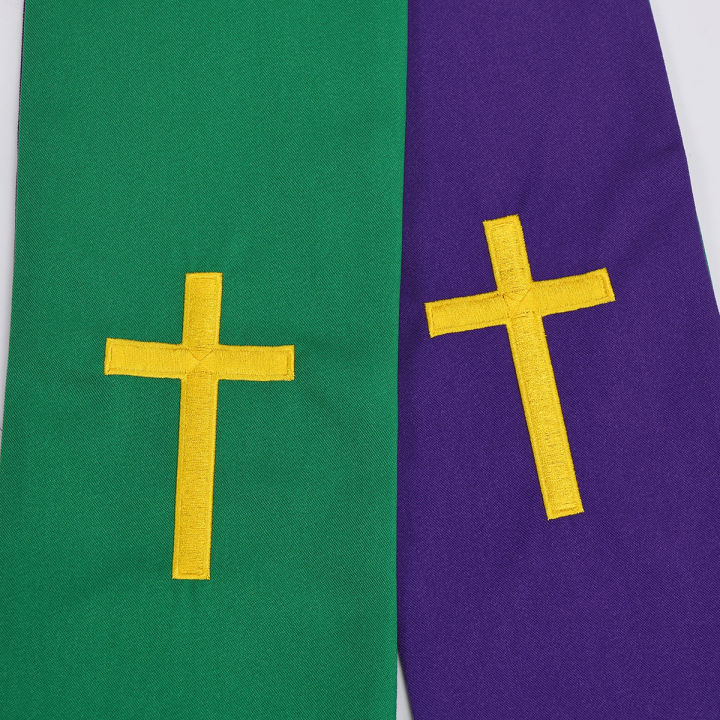 clergy-ผ้าคลุมไหล่สำหรับเจ้าสาวประดับด้วยพู่สำหรับสุภาพสตรี4สี-สีขาวสีม่วงสีแดงสีเขียว
