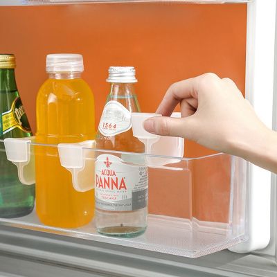 ส่งจากไทย 🇹🇭 ที่แบ่งช่องในตู้เย็น ที่กั้นตู้เย็น จัดระเบียบตู้เย็น แบ่งช่องในตู้เย็น จัดระเบียบในตู้เย็น อุปกรณ์แบ่งช่องเก็บของในตู้เย็น ปรับได้ วัสดุ PP (พร้อมส่ง) 9.9