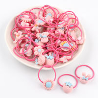 [Ready Stock](10PCSSet)New Korean Fashion Baby Kids Hair matte rubber band hair tie cartoon baby girls Hair Accessories