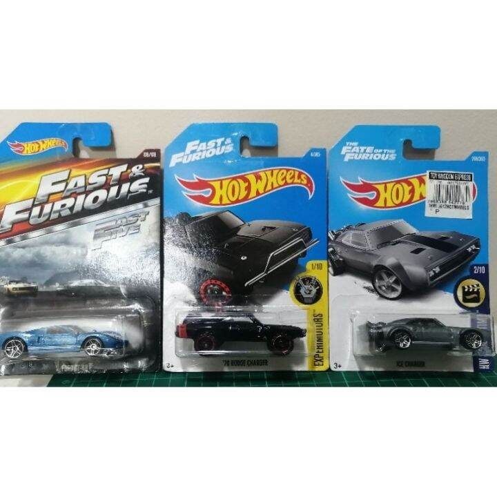 Hot Wheels Fast Furious Ice Dodge Charger Corvette Grand Sport Ford Gt 40 Five 5 Fate Hw Screen