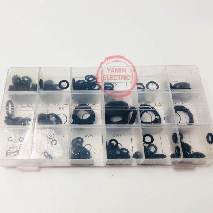 225pcs-black-rubber-o-ring-assortment-washer-gasket-sealing-ring-kit-18-sizes-with-plastic-box-kit-with-case-gas-stove-parts-accessories