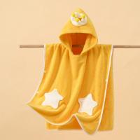 ขยายผ้าเช็ดตัว Cape Coral Fleece เสื้อคลุมอาบน้ำเด็ก Quick Dry No Shedding Baby Shower Towel Absorbent