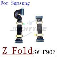 จอ LCD หลักของ FPC ของแท้เชื่อมต่อริบบิ้นสายพานเมนบอร์ดสำหรับ Samsung Galaxy Z Flod 2 3 4 Flod2 Flod3 Flod4 F907ชิ้นส่วนอะไหล่ F936