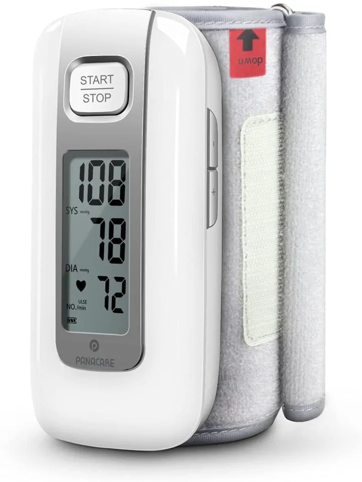  Blood Pressure Monitor Upper Arm with One Piece Design, Digital BP  Machine for Home Use with Cuff Size 9-14 Inch, Portable Meter, Built-in  Battery : Health & Household