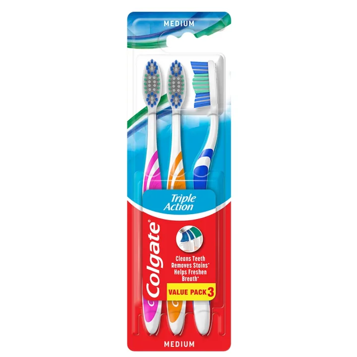 Colgate Triple Action Toothbrush Buy 2 Get 1 Free | Lazada PH