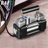 EAFC Car Tire Inflator Portable Outdoor Inflator Tool Cylinder Inflator Air Pump 12V Portable Air Compressor