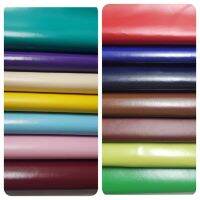 ✾หนังเทียมpvc ผิวเรียบ 20เฉดสี (90135cm) 0.6-0.7มิล กันเปื้อนกันน้ำ ทำผ้าปูโต๊ะ งานหุ้มโซฟา เบาะ งานdiyต่างๆ✤