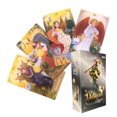 Tarot Deck English Version Desney Tarot Board Game Divination Tools Tarot Oracle Cards With Guidebook Standard Tarot Decks for Entertainment Game handsome
