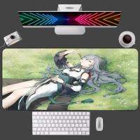 HONKAI IMPACT 3 HD อะนิเมะภาพ Mousepad อุปกรณ์เล่นเกมพีซีเกมเมอร์สำนักงานโต๊ะคอมพิวเตอร์แผ่นแล็ปท็อป Varmilo Keyboard Mousepad