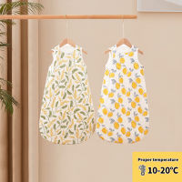 Happyflute Baby Sleeping Bag 1.0Tog Bamboo Cotton Print Vest Sleep Sack For 0-2 years Newborn Baby