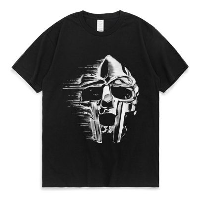 Mf Doom Madlib Madvillain Vintage T Shirt Summer Pure Cotton Black O-Neck Short Sleeve Tee Shirt Oversized Streetwear T-shirt XS-4XL-5XL-6XL