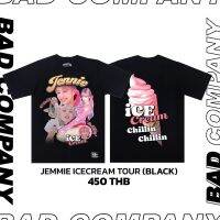 (HH)T-shirtBadcompany เสื้อทัวร์สกรีนลาย "Jennie Icecream"