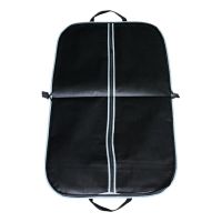 Portable Black Thicken Clothes Dust Cover with Zipper Mens Suit Coat Storage Cover Travel Business Folding Hanger Bag FK004 Wardrobe Organisers