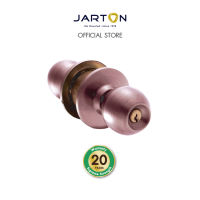 JARTON  Knob Lockset ลูกบิดทั่วไปหัวกลม จานเล็ก สี AC รุ่น 101089