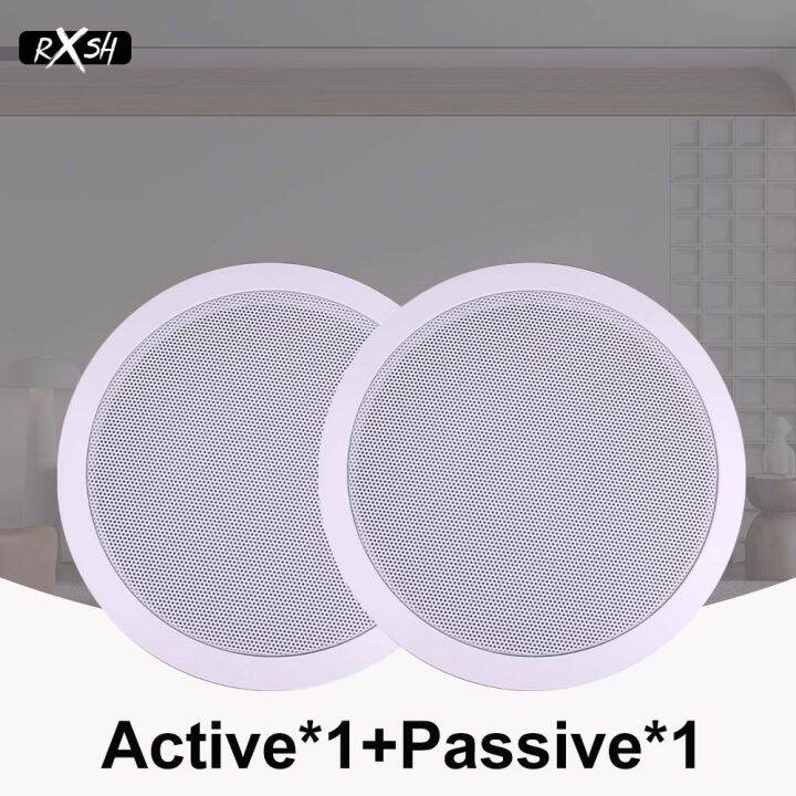 Speaker Langitlangit Bluetooth Kerucut Ganda 6 ", Loudspeaker Atap