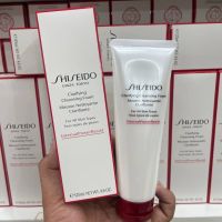 SHISEIDO Clarifying Cleansing Foam 125mL. โฟมทำความสะอาดผิวหน้า ขจัดสิ่งสกปรกที่มากับมลภาวะต่างๆ พร้อมให้การป้องกันการเกิดปัญหาของผิว