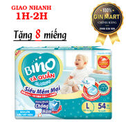 Tã quần BINO kháng khuẩn size M60 L54 XL48 XXL44