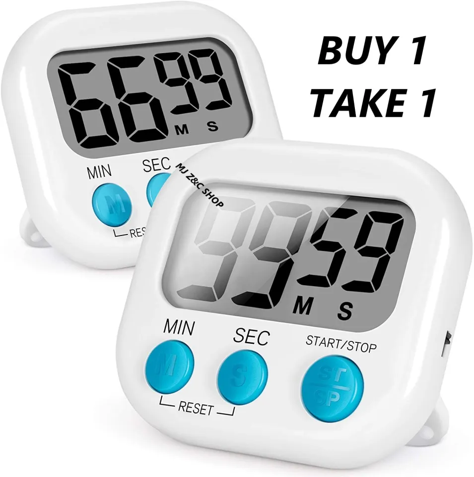 Digital kitchen timer Large Alarm for cooking Count Down Up Stop