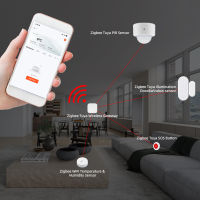 Tuya Zigbee Wireless Siren Smart Burglar Door Alarm Home Alarm System Kit Security Alerte Device Maison