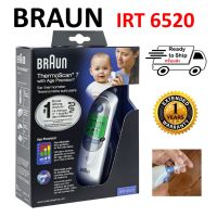 ส่งฟรี+ประกัน1ปีเต็ม Braun IRT 6520 ThermoScan  ปรอทวัดใข้ แสดงผลรวดเร็ว แม่นยำ ใช้งานง่าย