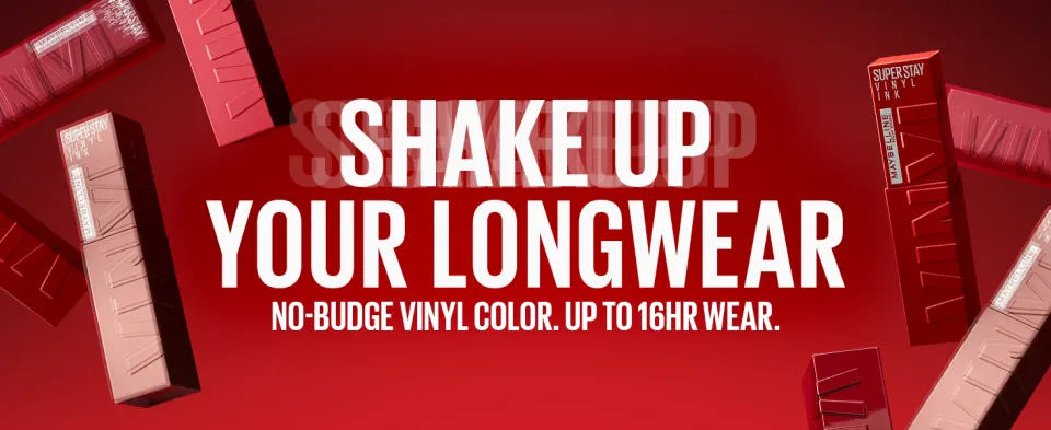 Maybelline Super Stay Vinyl Ink No-Budge Longwear Liquid Lipcolor, CHEEKY,  0.14 fl oz