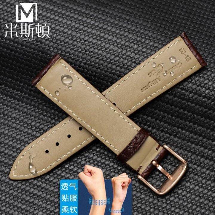 hot-sale-miston-watch-strap-genuine-leather-male-suitable-for-famous-craftsman-mido-female-crocodile-skin-force-locke-wave