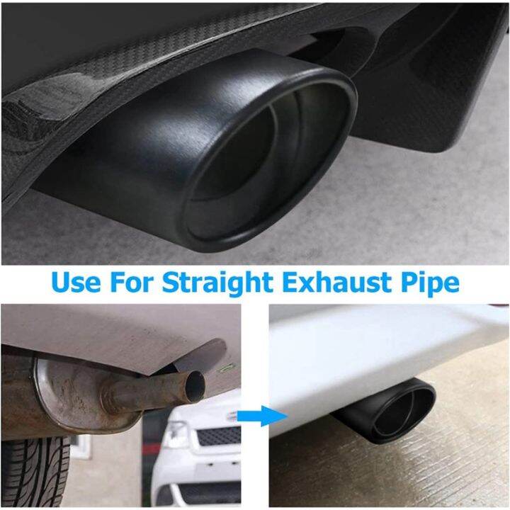 stainless-steel-car-exhaust-tip-2-1in-to-1-5in-universal-car-exhaust-pipe-modification-tail-throat-tail-pipe