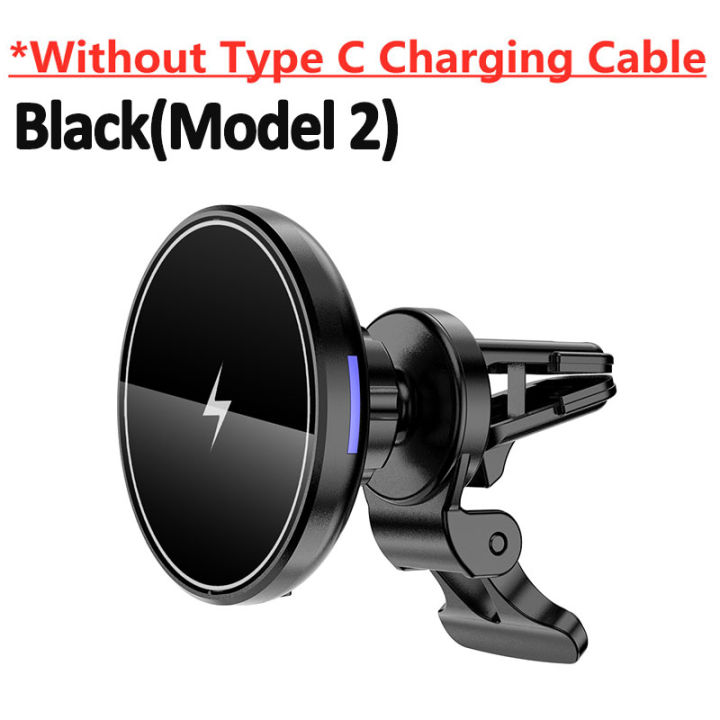 15w-strong-magnetic-car-wireless-chargers-สำหรับ-14-13-12-pro-max-air-vent-รถที่วางศัพท์-charger-fast-charging-station