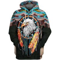 Hoodies For Men Tribe 3D Printed Harajuku Fashion Casual Colorful Sweatshirt Hoodie Fashionable Long Sleeved Hoodie Mens Jacket