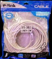 สาย LAN CAT6 20M # P-LINK